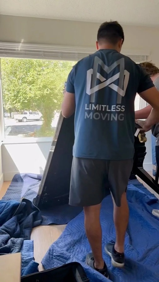 Laying pads before furniture comes out